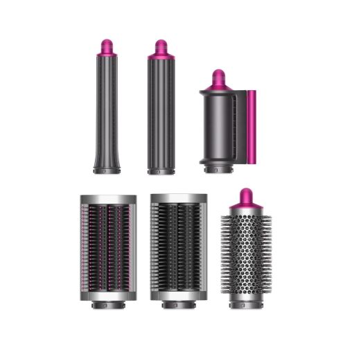 Стайлер Dyson Airwrap HS05 (фуксия/яркий никель) Complete Long с чехлом