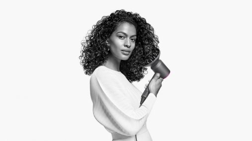 Фен Dyson Supersonic (черный/серебристый) с 5 насадками