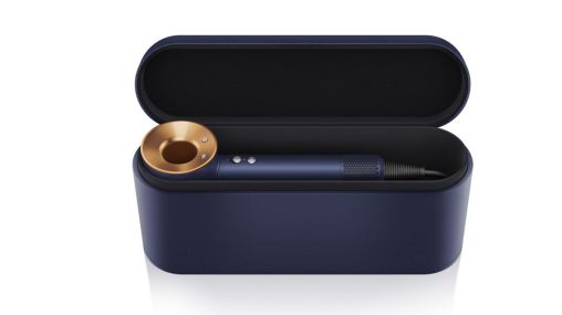 Фен Dyson Supersonic HD07 синий медный с 5 насадками в чехле и расческами