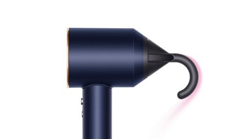 Фен Dyson Supersonic HD07 синий медный с 5 насадками в чехле и расческами