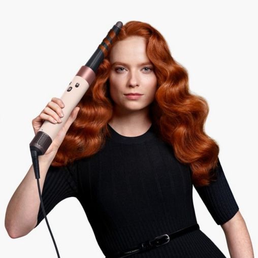 Стайлер Dyson HS08 Airwrap Complete Long Red/Velvet Gold + бокс чехол