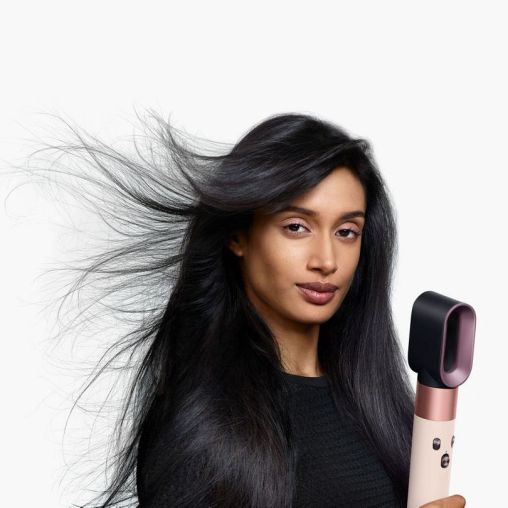 Стайлер Dyson HS08 Airwrap Complete Long Red/Velvet Gold + бокс чехол